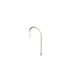 Anzuelo de Pesca Acero Inoxidable Sencillo Recto 254 Nº 8/0 OShaughnessy Eagle Claw 100 UNds